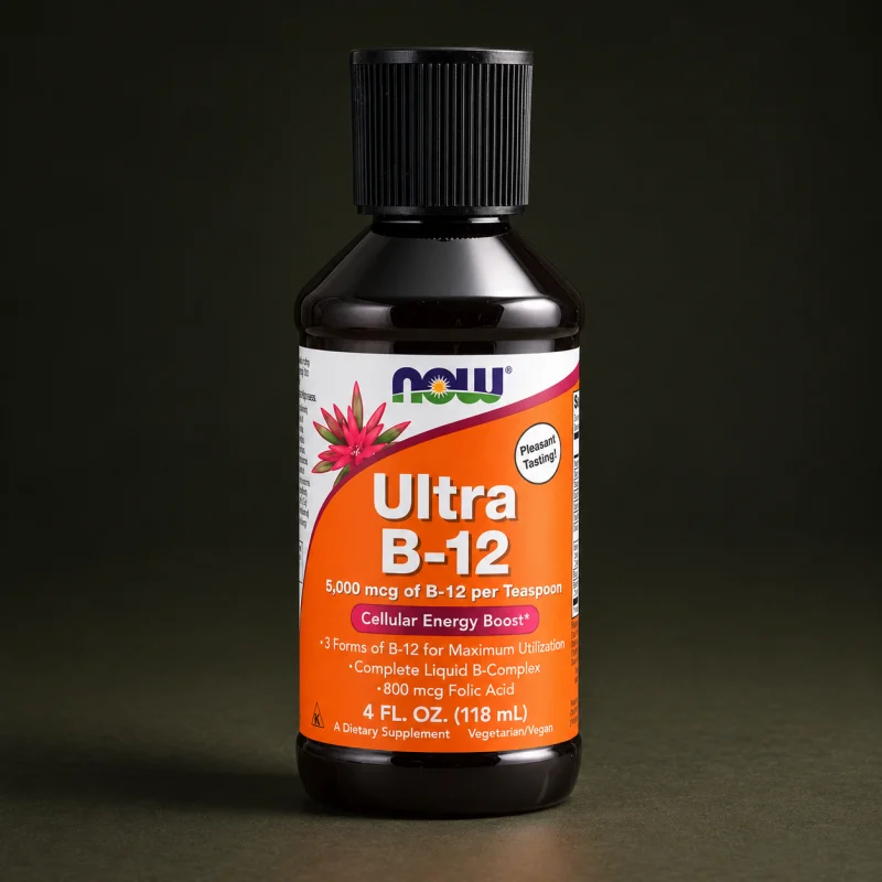 NOW Foods Βιταμίνη B12 Ultra Liquid